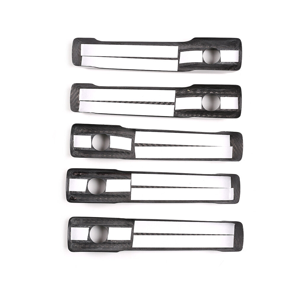 Carbon Fiber For Benz G Class W463 G350 G400 G500 2019+ Door Handle Cover 6