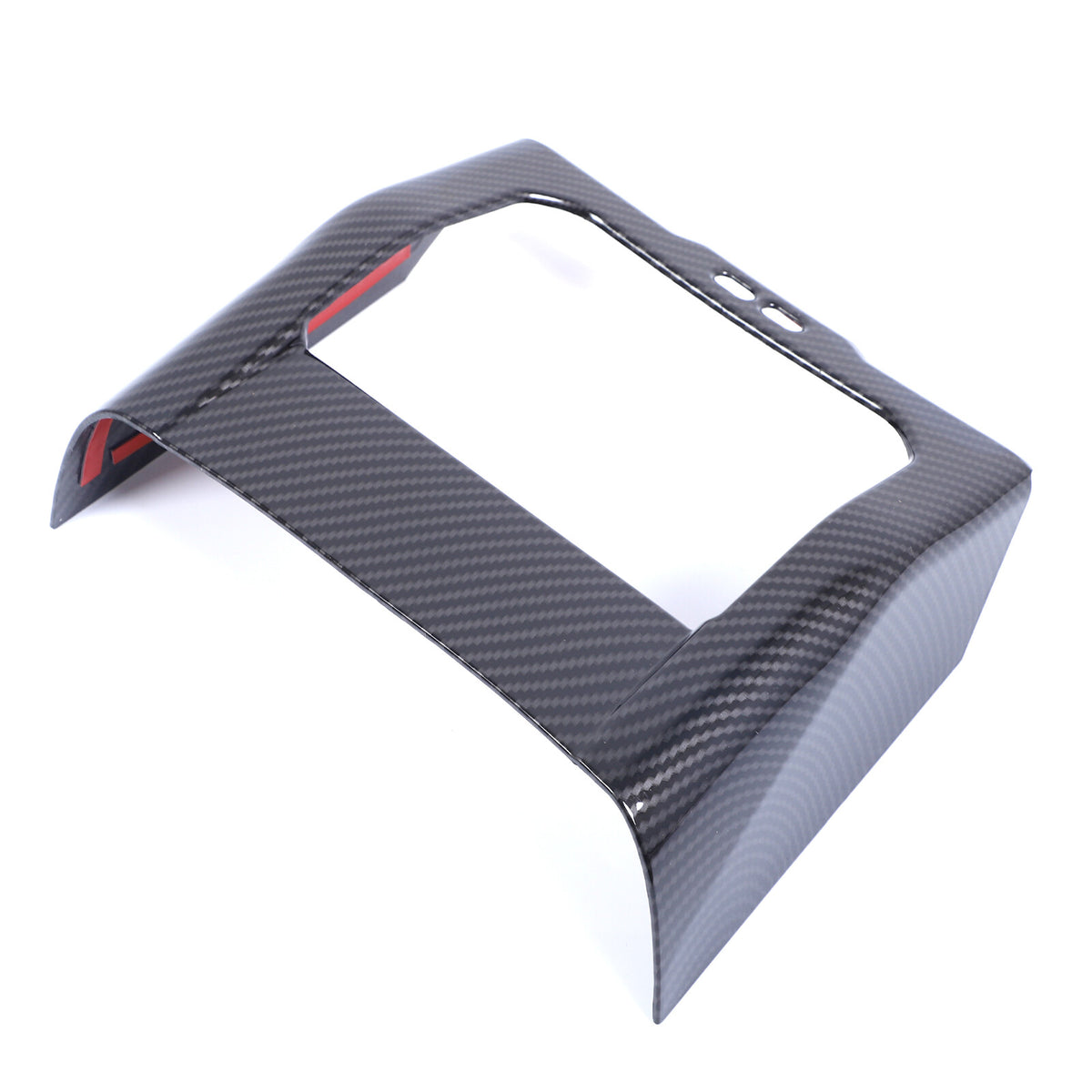 Carbon ABS Interior Rear Air Vent Anti-Kick Panel Trim For BMW 5 Series G60 24+ 3