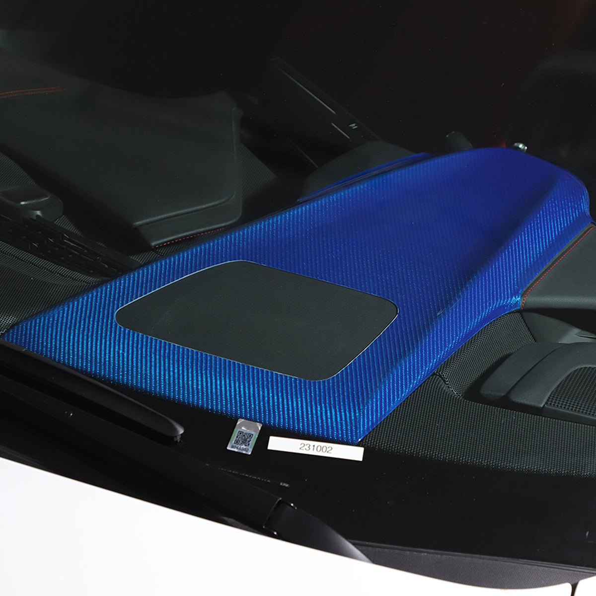 Blue Real Carbon Fiber Full Interior Set Decor Trim Kit for Corvette C8 20-25 - Variants 1-5 56