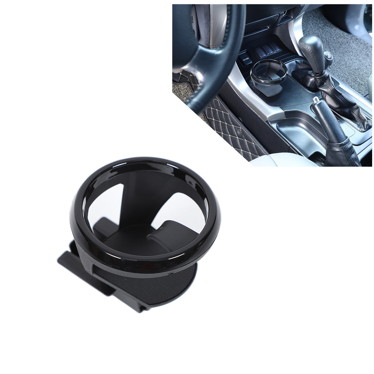 Center Console 4WD Gear Shift Left Side Cup Holder For Toyota Prado FJ120 03-09 10
