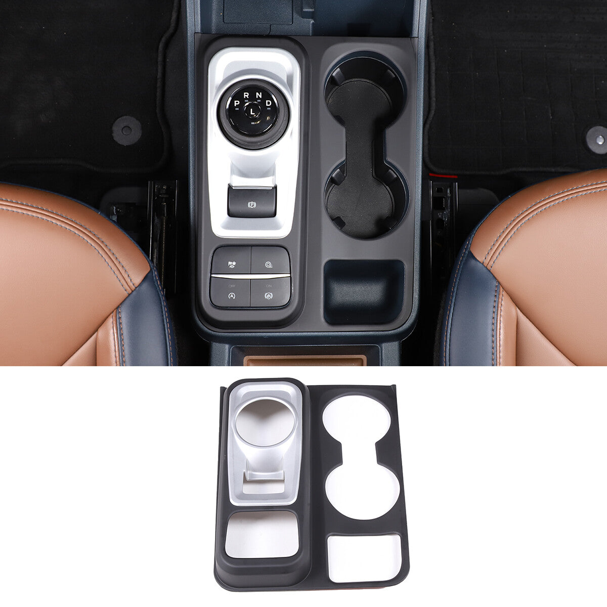 Matte Black Full Interior Set Panel Decor Cover Trim Kit For Ford Maverick 22-24 99