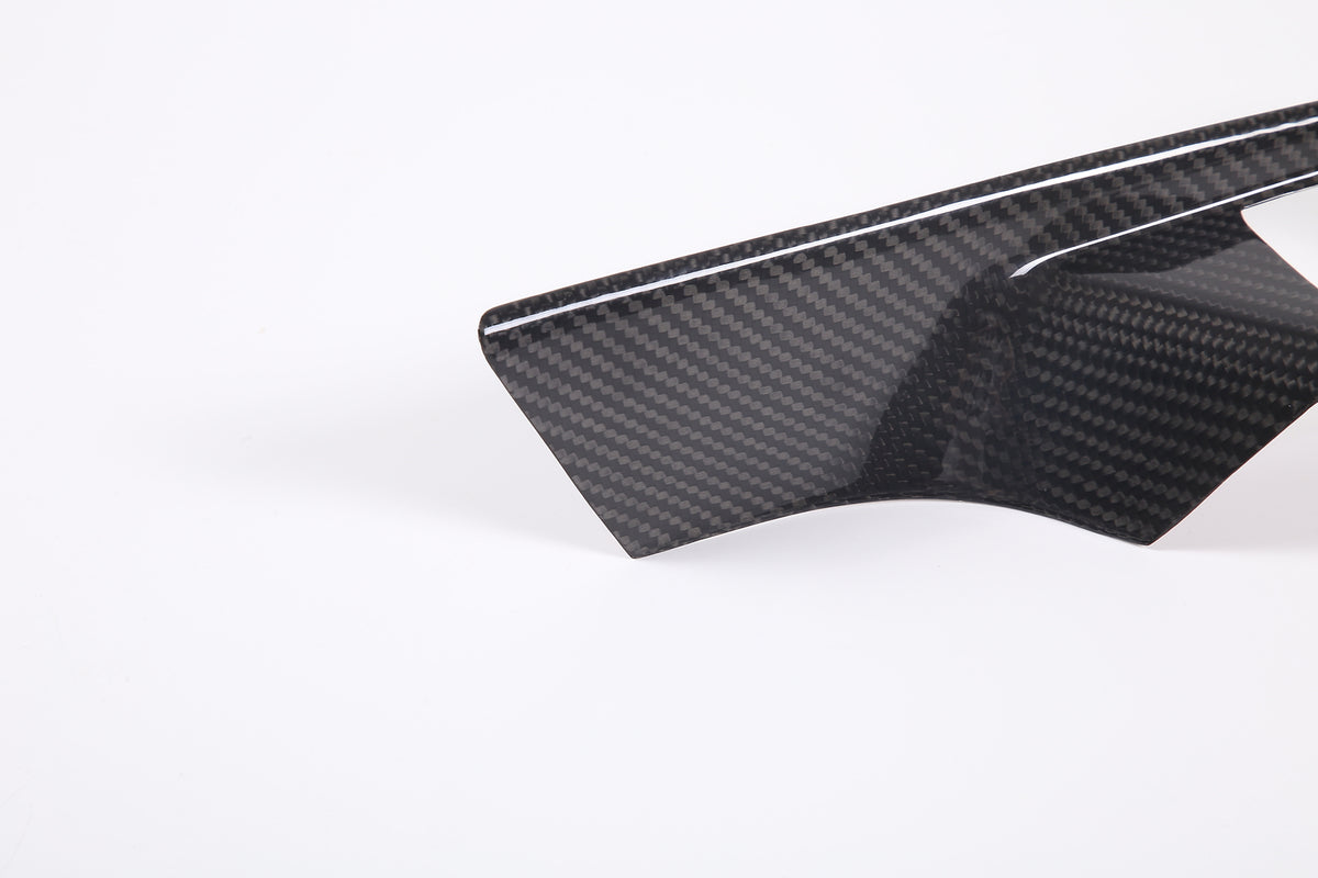 Real Carbon Fiber Window Lift Panel Cover Trim For Corvette C8 Convertible 20+ 5
