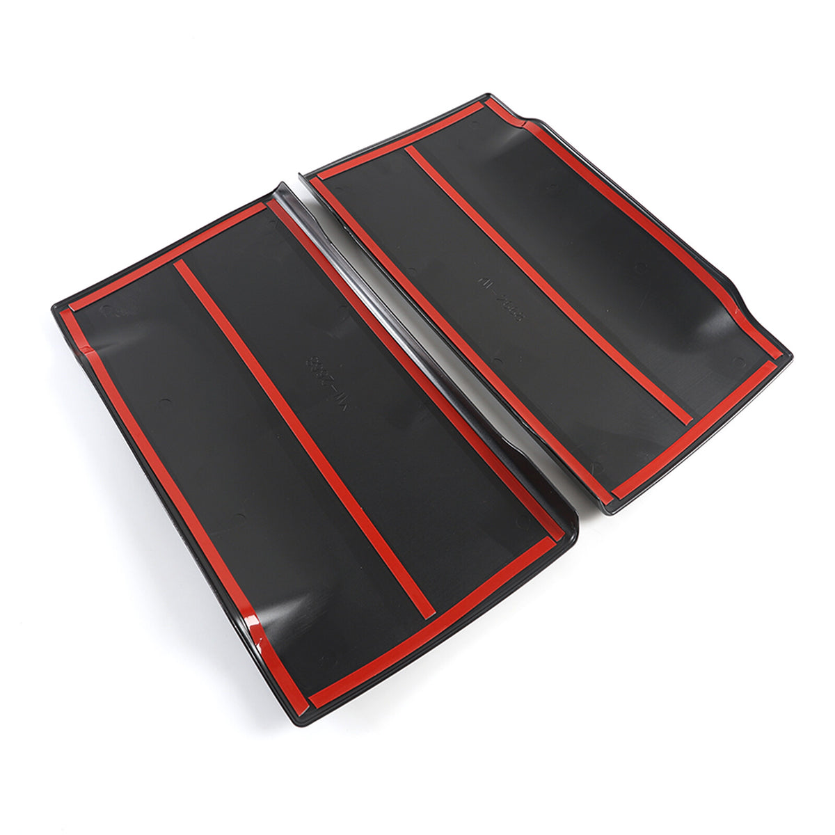 Glossy Black ABS Seat Back Anti-kick Panel Trim Cover For Range Rover Sport 2023 3