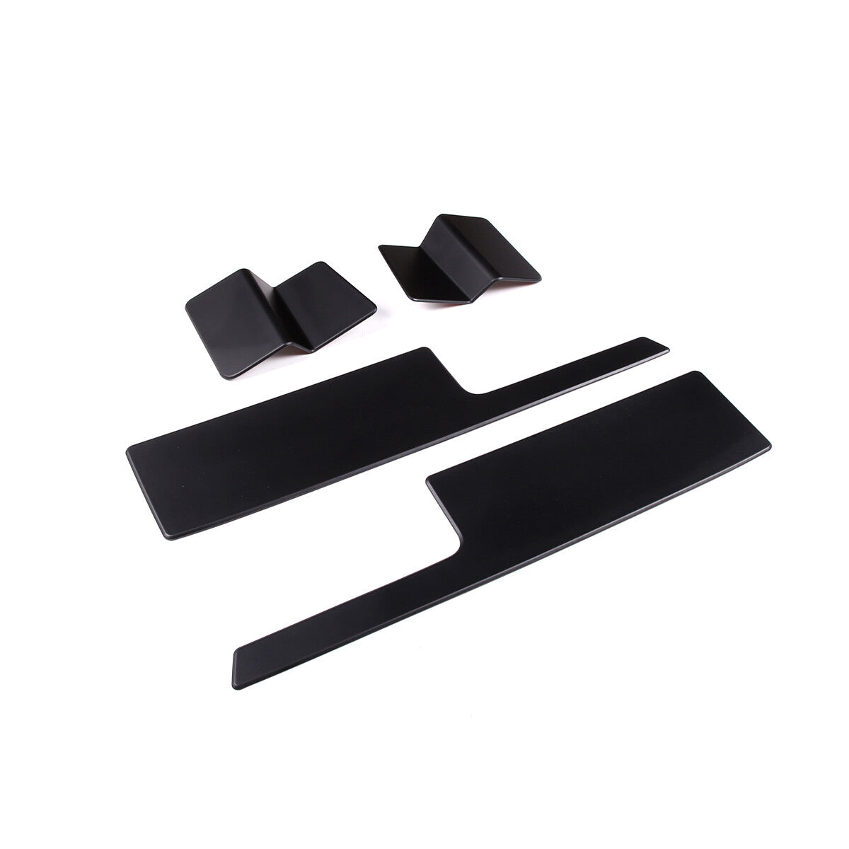 Matte Black Door panel strip cover trim For Toyota FJ Cruiser 2007-2021 8
