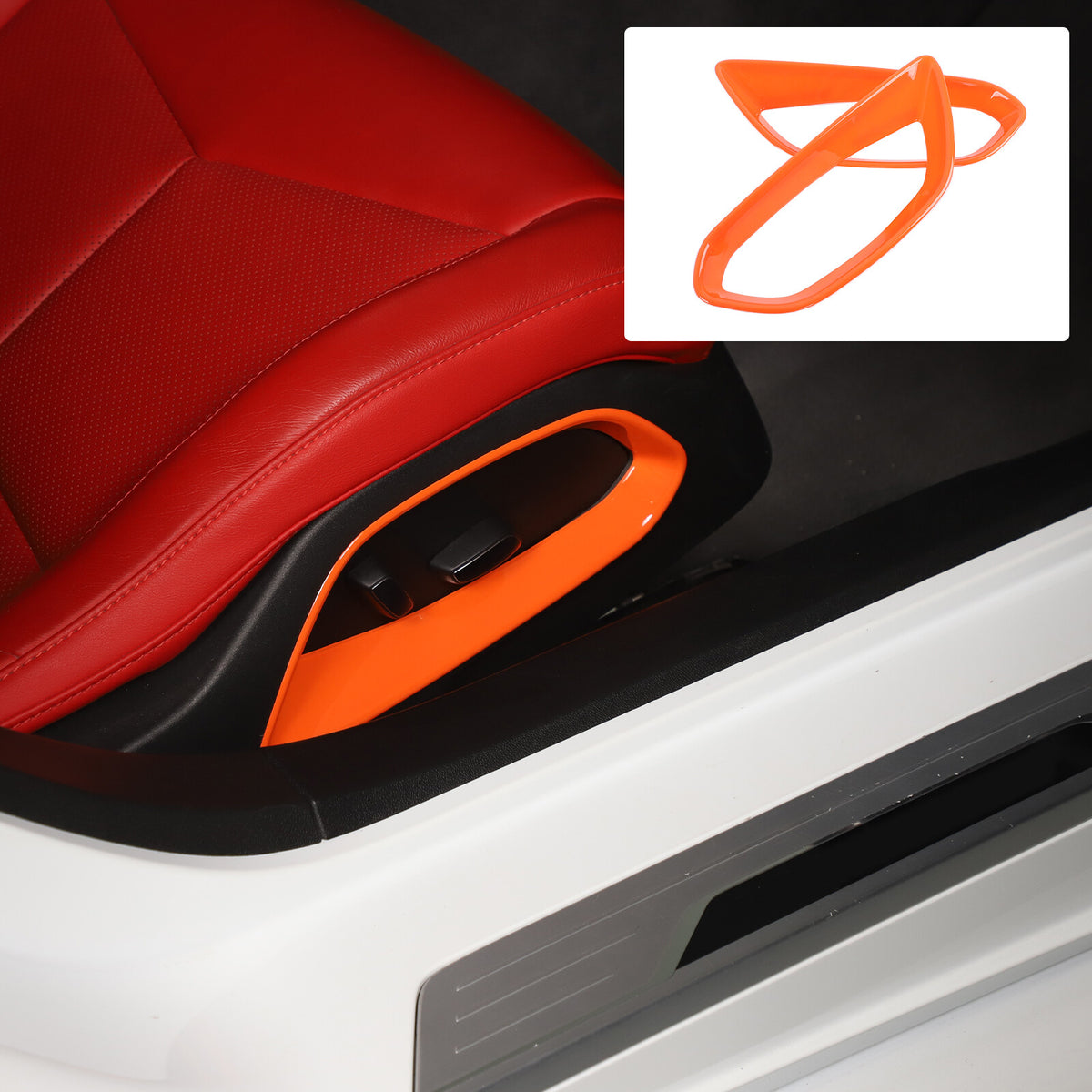 Oranger Interior Decor Trim Cover For C8 Corvette Stingray Z51 Z06 Z07 20-26 38