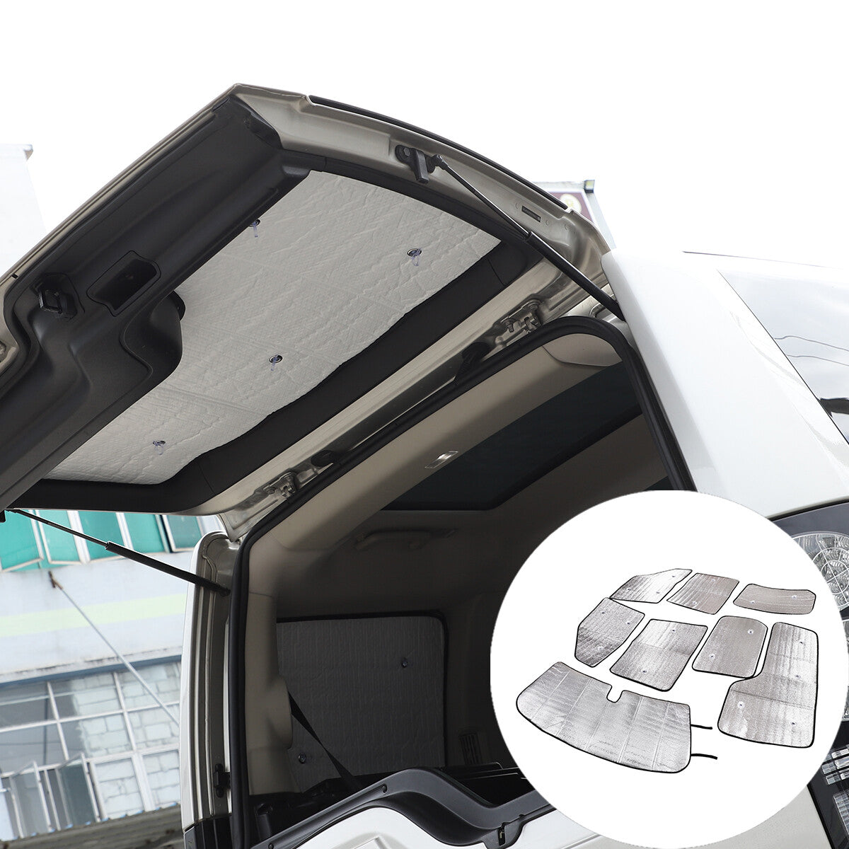 Full Window Sunshade Cover Shade Visor For Land Rover Discovery 4 LR4 L319 10-16 10