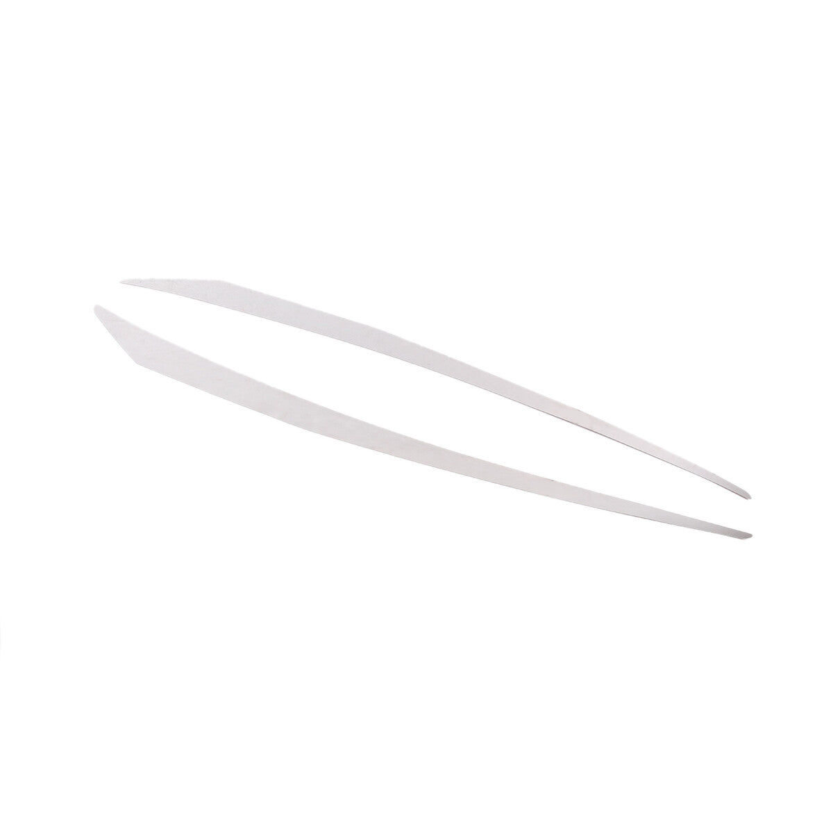 Stainless Steel Hood Accent Trim 2Pc For 2003-2009 Hummer H2 12