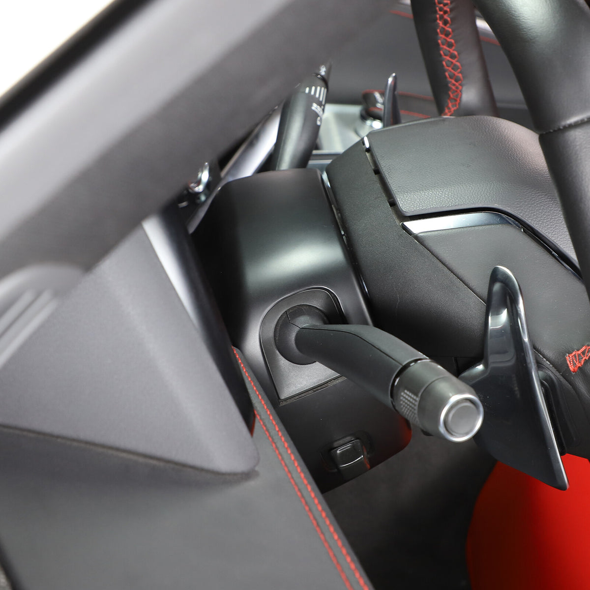 Matte Black ABS Full Interior Set Cover Trim Kit For Corvette C8 2020-25 - Styles 16-20 11