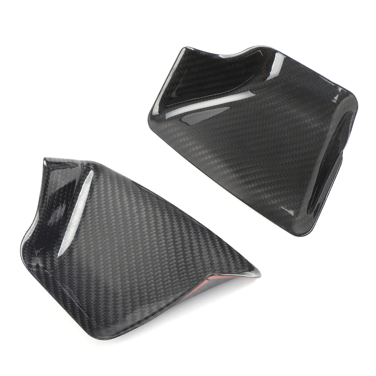 Real Carbon Fiber Exterior Door Handle Bowl Trim Cover for Corvette C6 2005-13 12