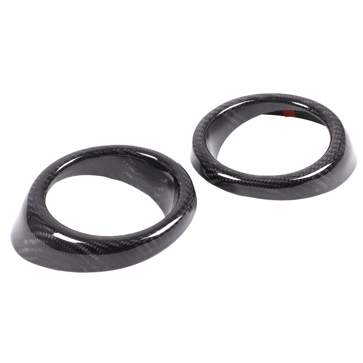 Real Carbon Fiber Front Fog Light Bezel Trim For Infiniti G Series 2010-2013 6