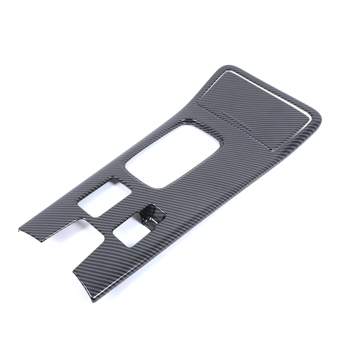 ABS Carbon Center Console Gear Shift Panel Trim For Mitsubishi Outlander 19-22 19