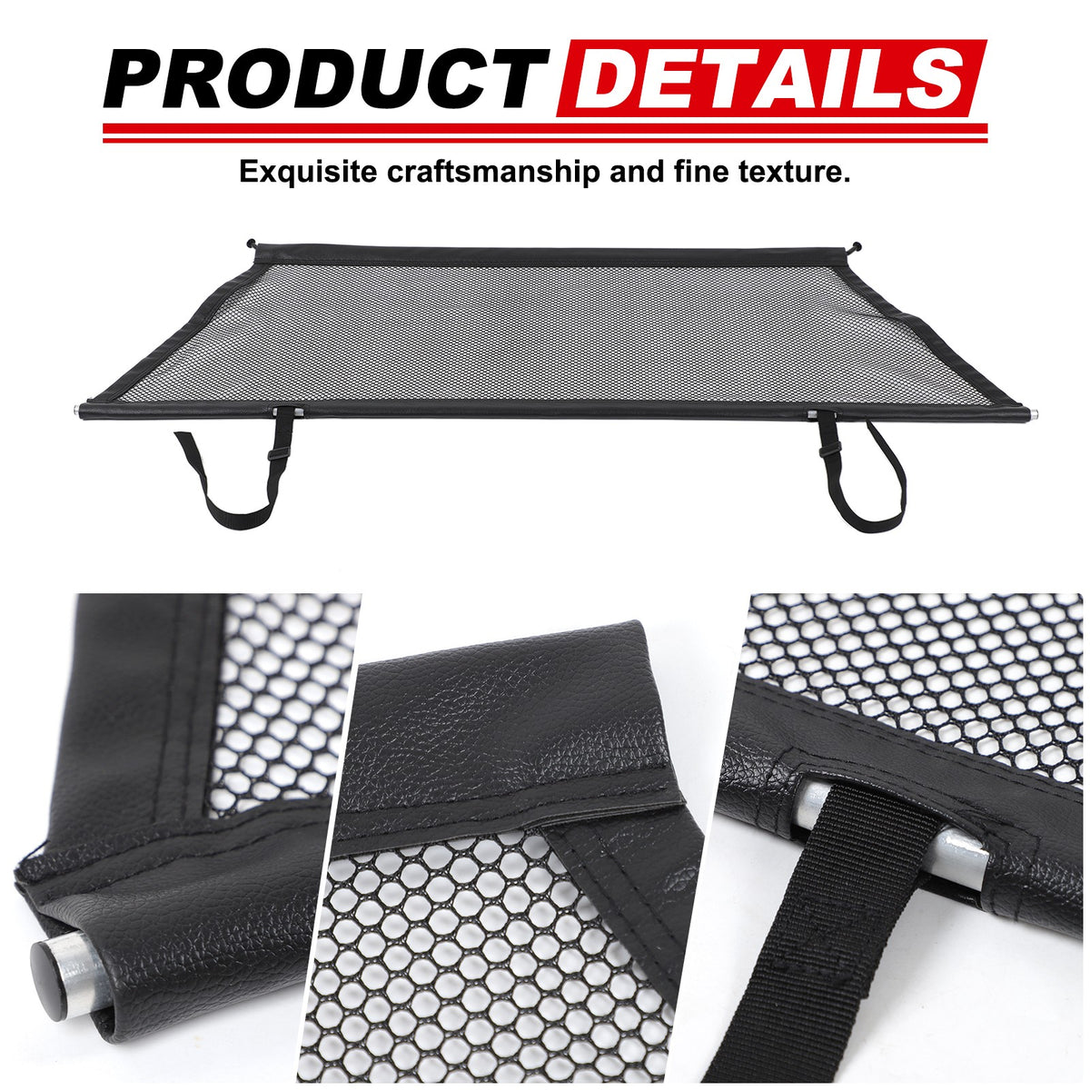 Trunk Safety Isolation Protection Net For Toyota Land Cruiser LC250 Prado 2024+ 20