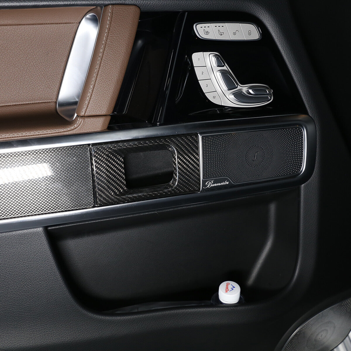 Carbon Fiber Inner Door Switch Handle Cover Trim For Benz G Class W463 2019-20 7