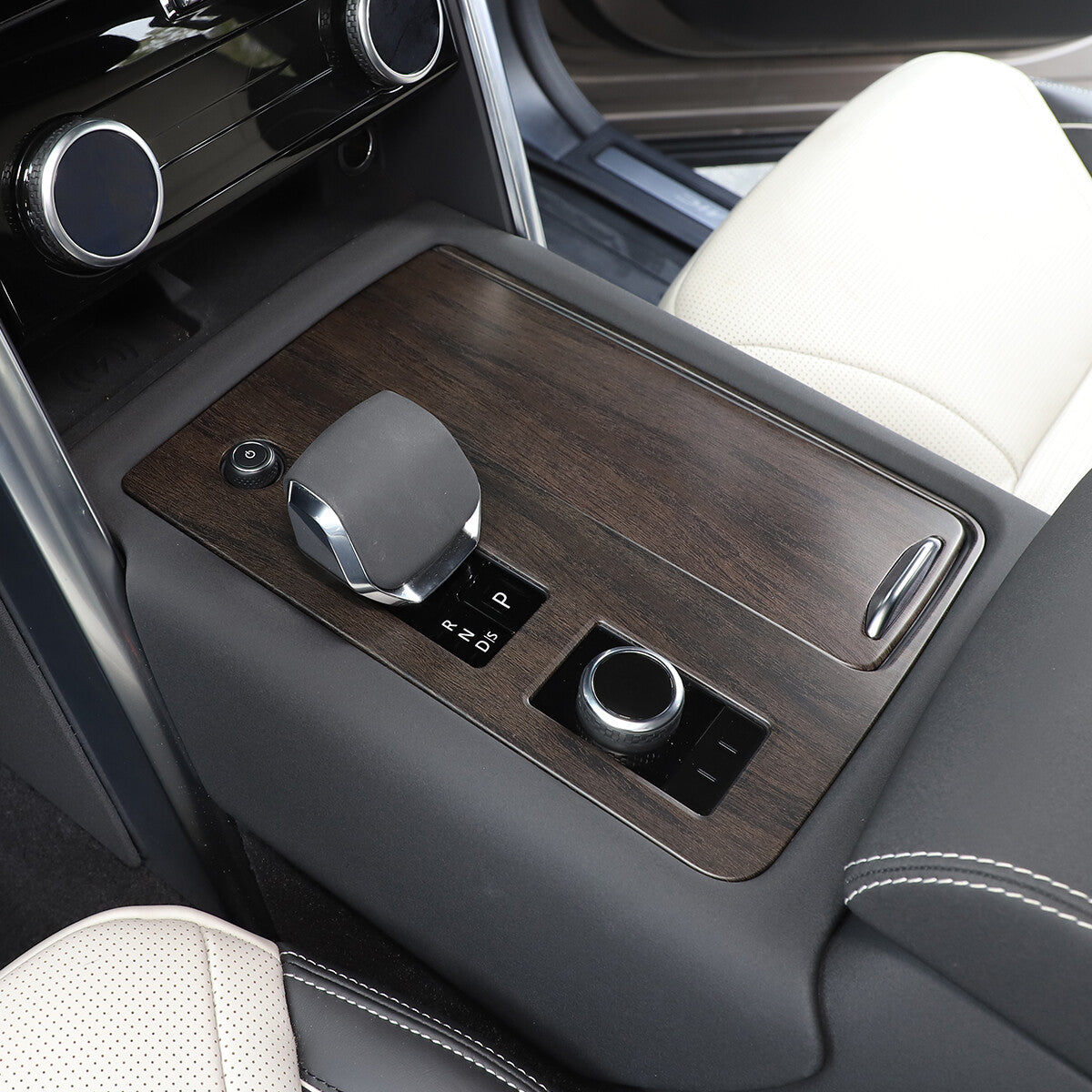 Oak Grain Center Gear Shift Cover Trim for Land Rover Discovery 5 2020-21 16