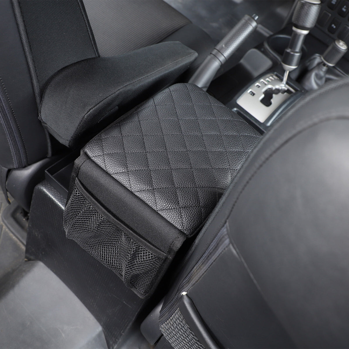 Steel Center Console Armrest Safe Storage Box w Lock For Toyota FJ Cruiser 07-21 12