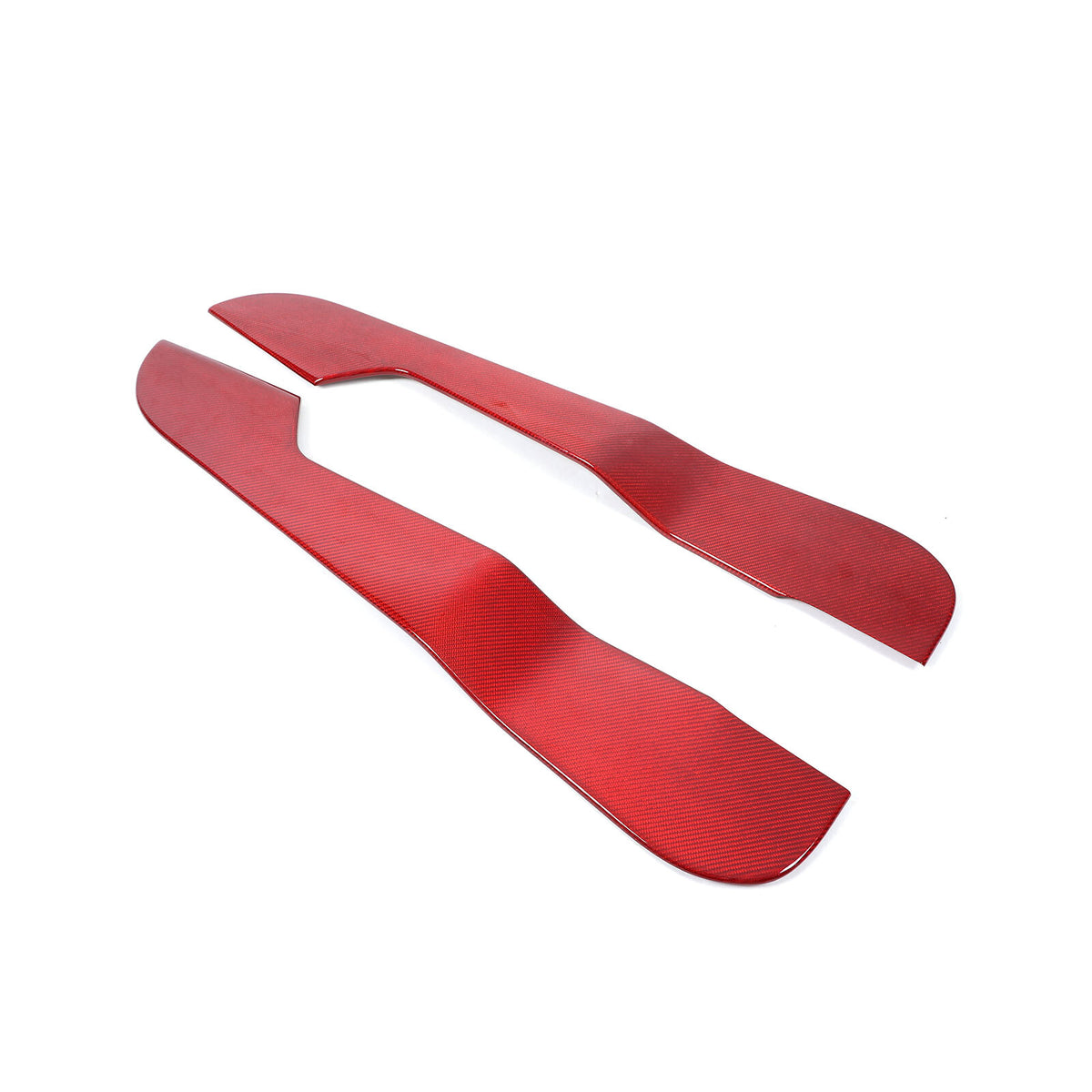 Red Real Carbon Fiber Interior Exterior Conosle Trim Cover For Lotus EMIRA 21-25 205