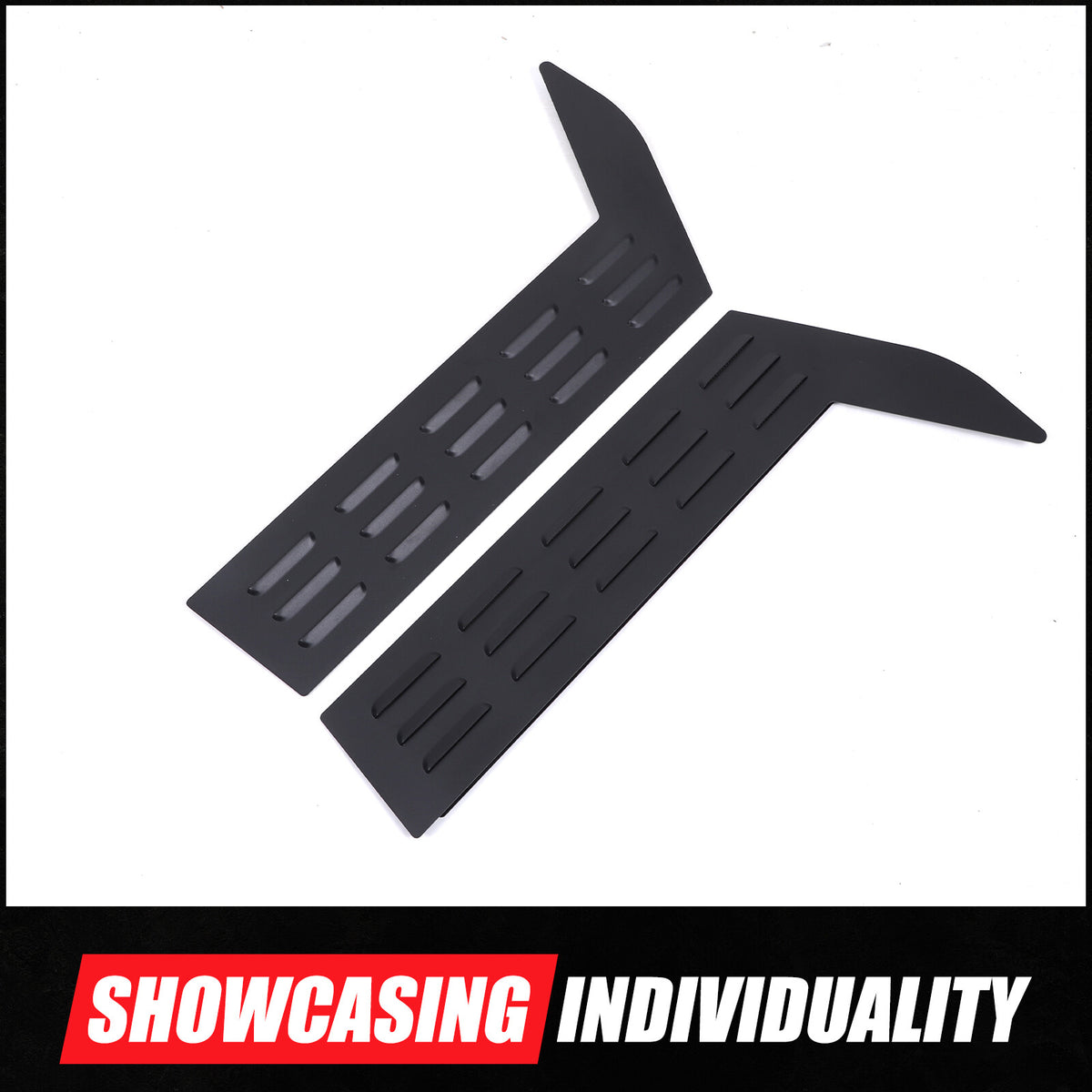 Rear Door Window Louver Air Vent Panel Trim Cover For LR Discovery Sport 2015-25 12