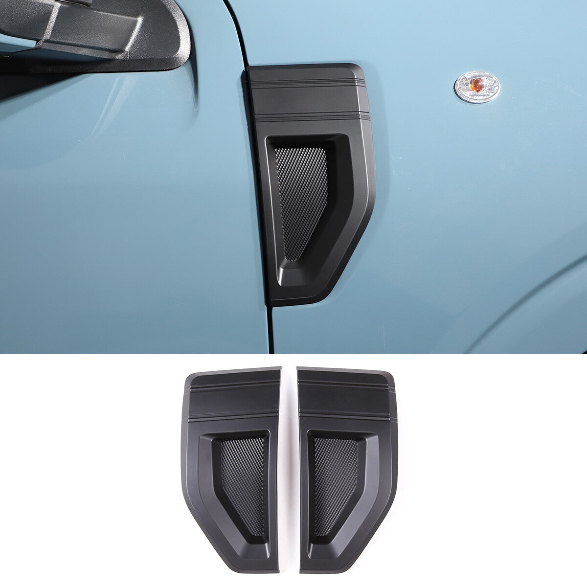 Matte Black Full Interior Set Panel Decor Cover Trim Kit For Ford Maverick 22-24 10
