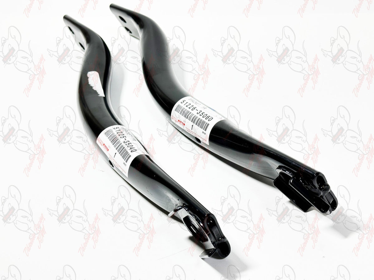 TOYOTA LEXUS Genuine Front Suspension Member Bracket RH & LH Set OEM 4