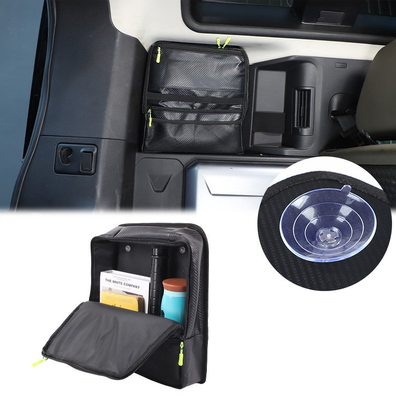 Carbon Fiber Pattern Trunk Side Window Bag For LR Defender 110 L663 2020+ 23
