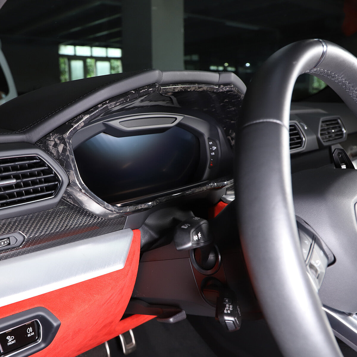 34 Styles Forged Real Carbon fiber Interior Trim Kit For Lamborghini URUS 18-23 - Variants 1-5 49