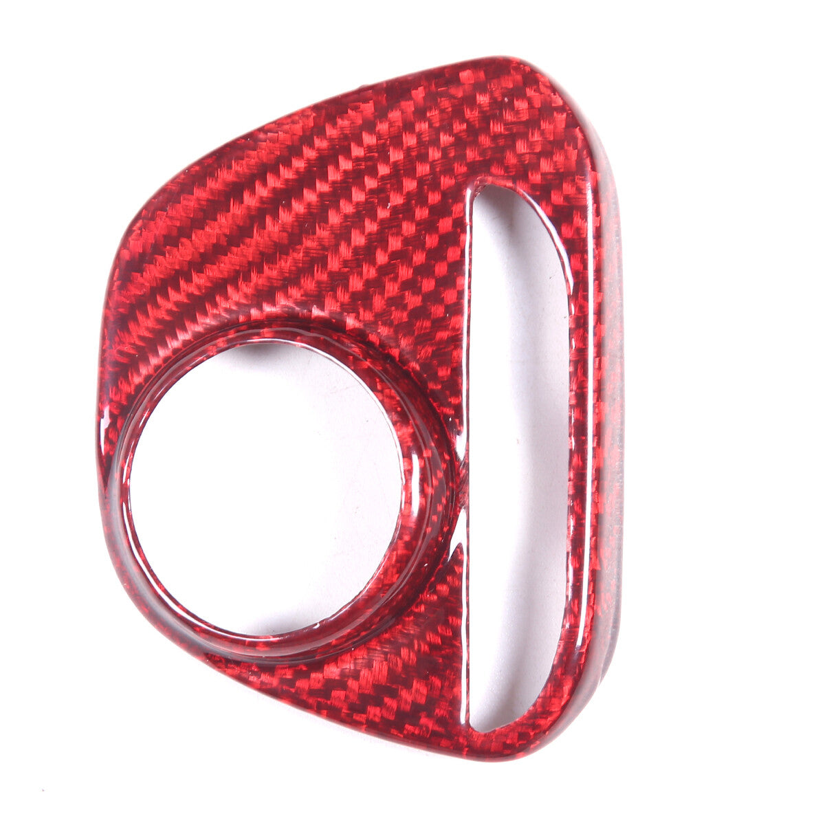 Red Real Carbon Fiber Center Interior Set Cover Trim Kit For Ferrari 458 2011-16 22