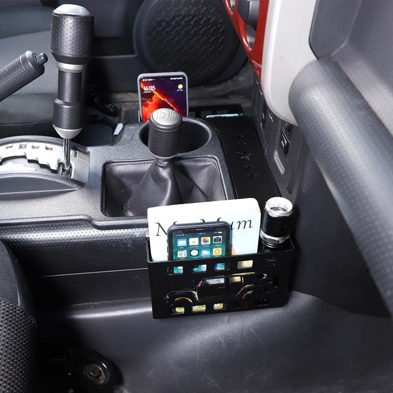 Star Style Alloy Gear Side Storage Basket Box For Toyota FJ Cruiser 2007-2021 6