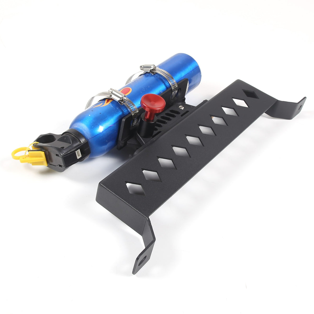 Black Aluminum Seat Fire Extinguisher Bracket For BMW X3 G01 2018-2023 US 20