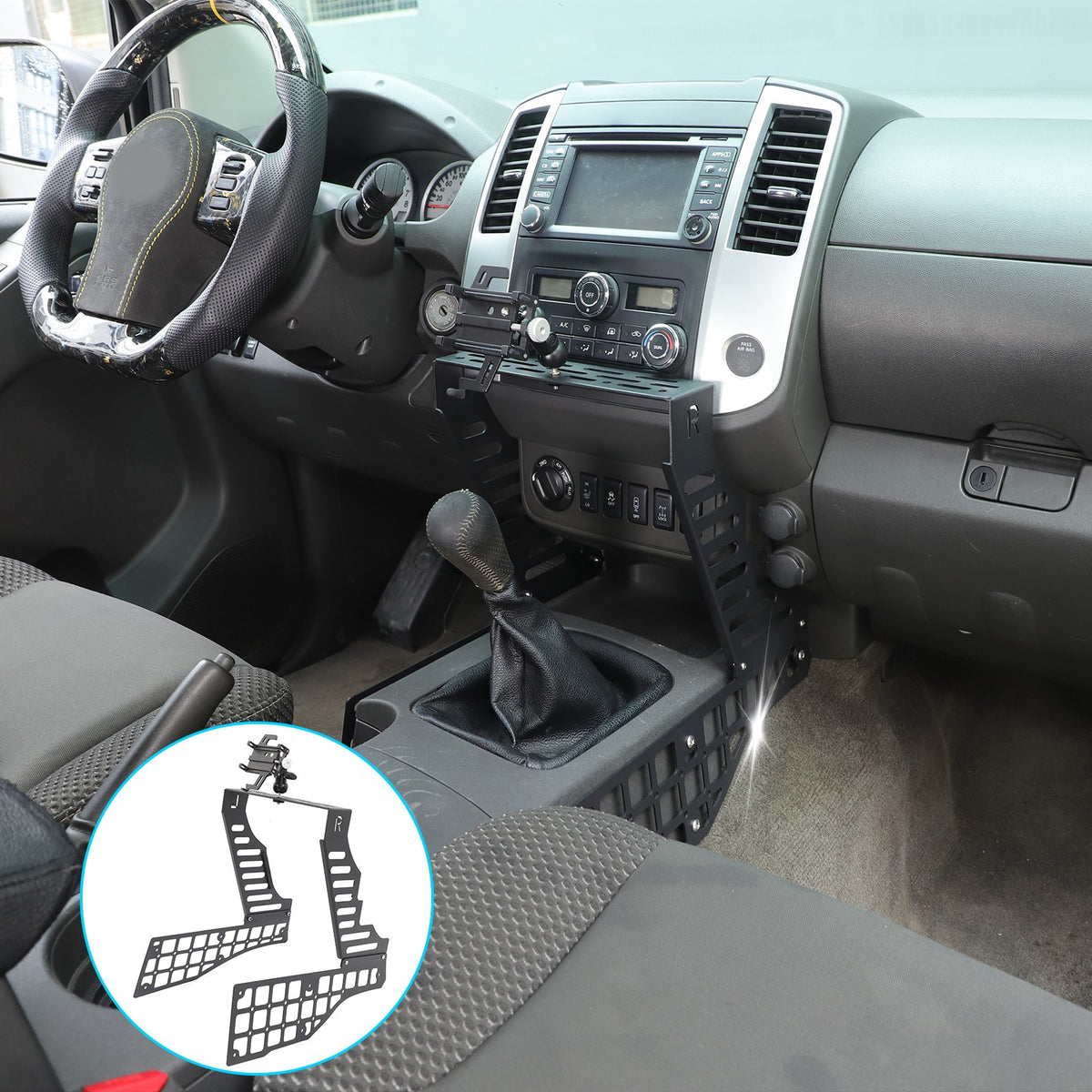 Off-Road Center Multi-Function Extension Platform For Nissan Frontier 2009-2017 1