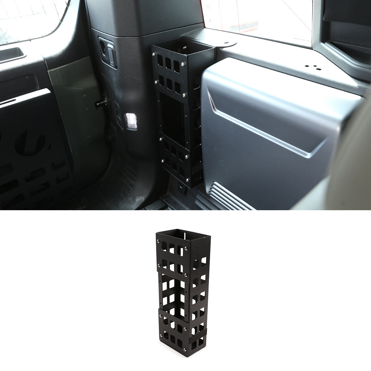 Aluminum Alloy Car Trunk Storage Basket For Land Rover Defender 110 2020-2022 2