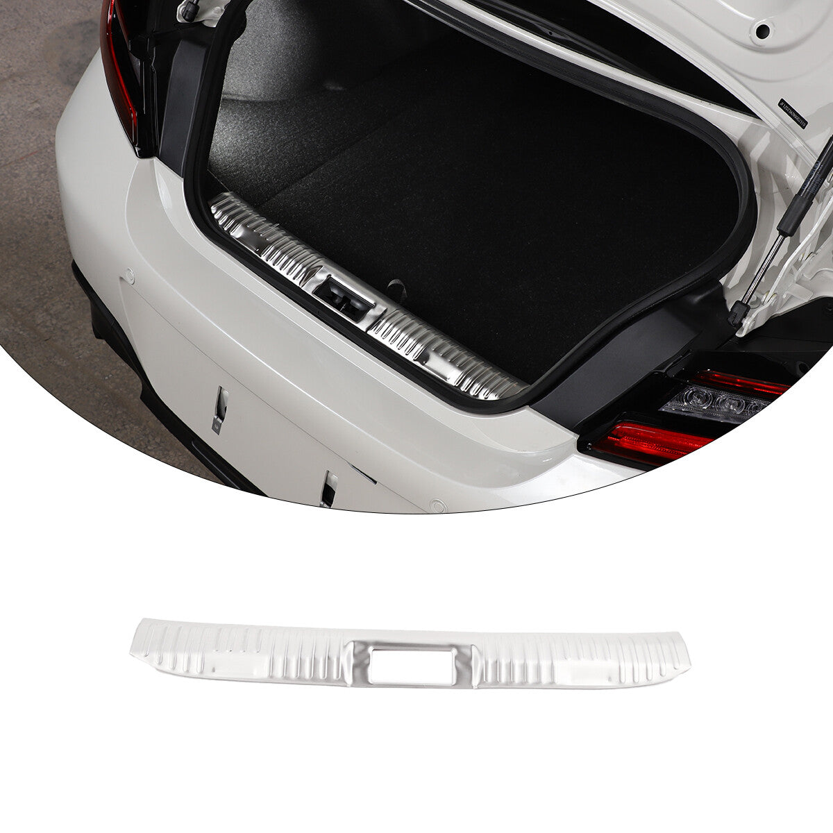 Steel Rear Bumper Guard Cover Trim For Subaru BRZ 22 11