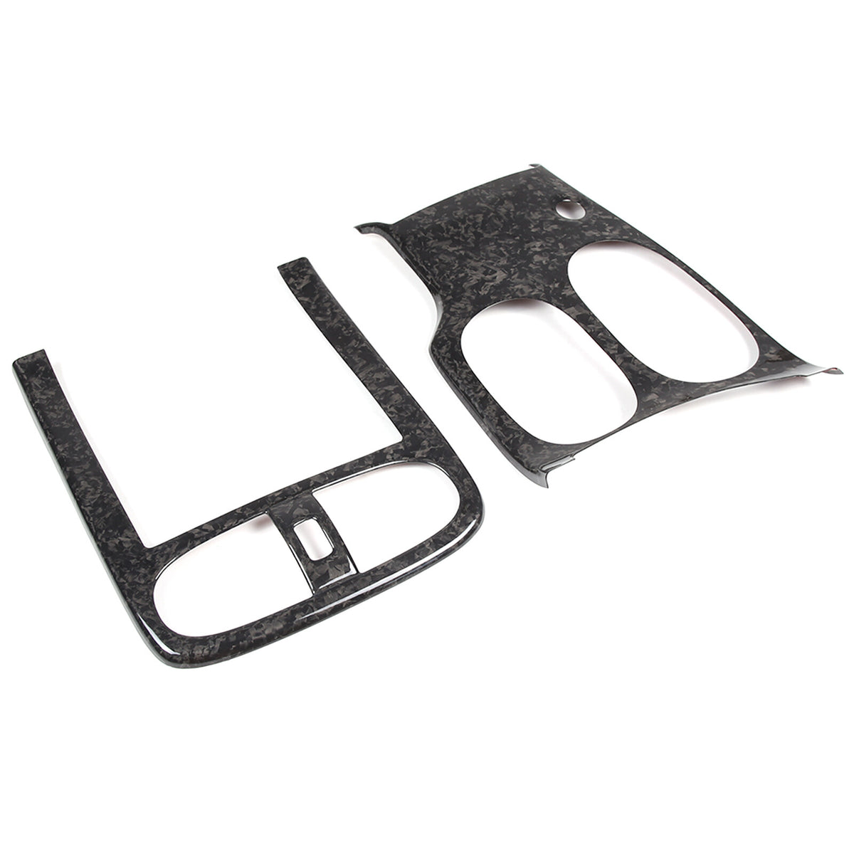 Forged Real Carbon Fiber Full Interior Set Decor Cover Trim Kit for Corvette C6 116