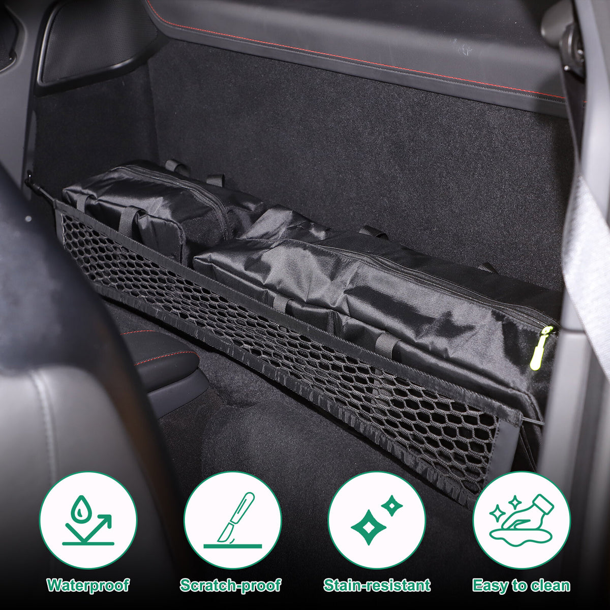 Rear Seat Back Side Organizer Storage Box For Lotus EMIRA 2021-25 6