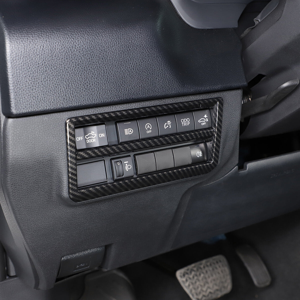 ABS Carbon Fiber Interior Set Cover Trim Kit For Toyota Tundra Sequoia SR 22+ - Styles 1-5 199