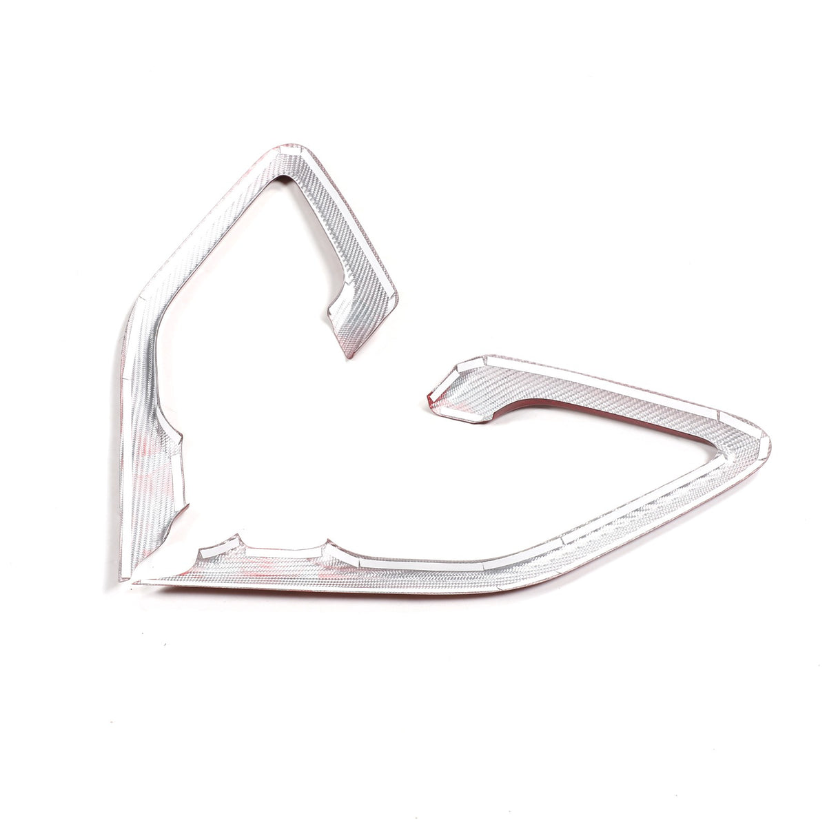 Red Real Carbon Fiber Inner Door Handle Trim Red For Nissan GT‑R R35 2008‑2016 12