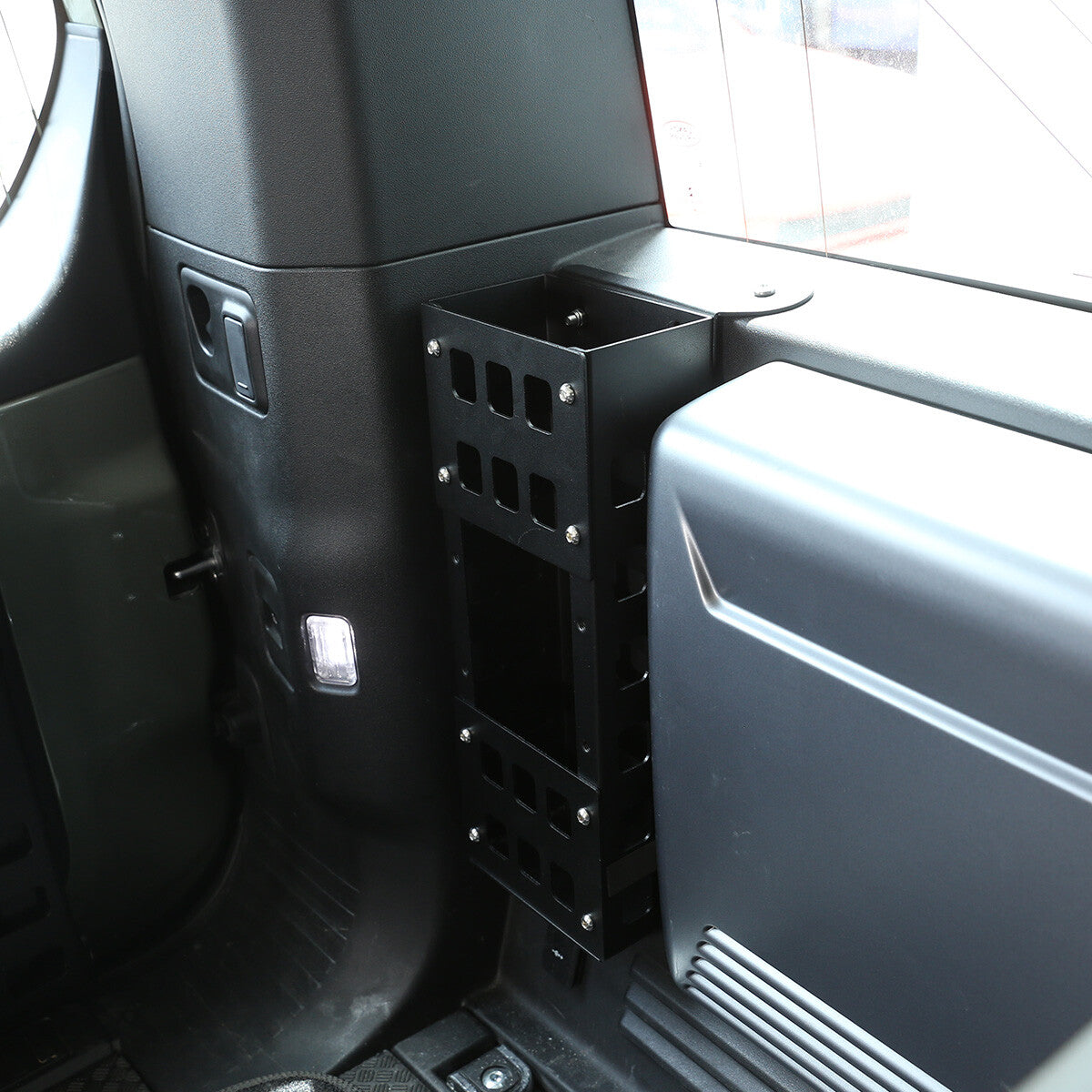 Aluminum Alloy Car Trunk Storage Basket For Land Rover Defender 110 2020-2022 8