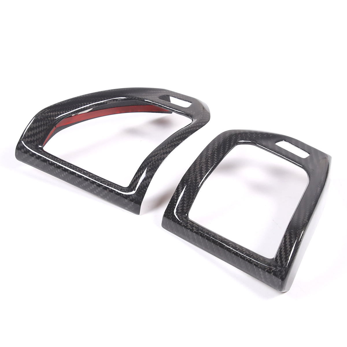 Real Carbon Fiber Dashboard Side Air Vent Cover Trim For BMW 8 Series 2019-2022 10
