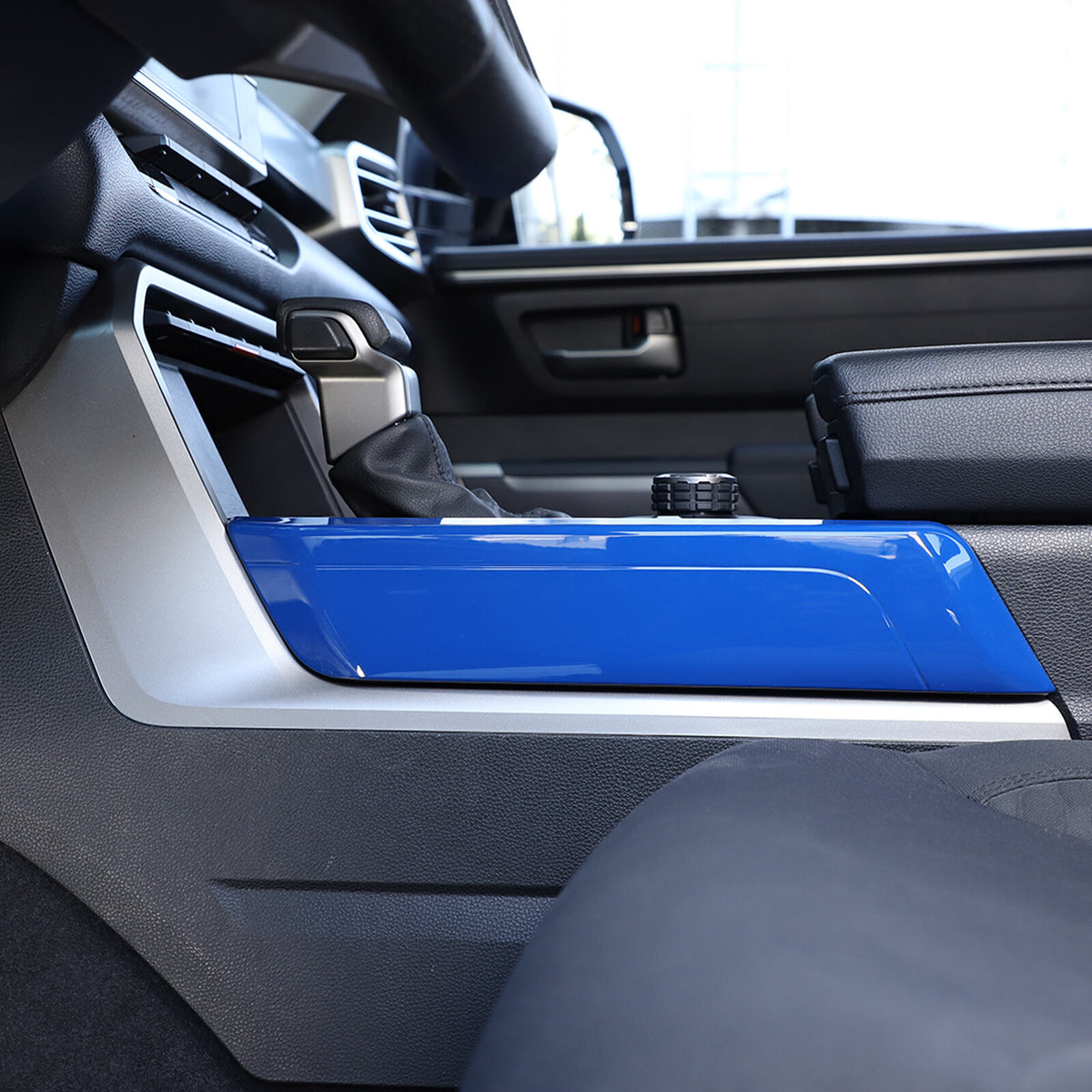 ABS Blue Car Center Panel Trim Interior Accessories For Toyota Tundra 2022-2026 - Variants 11-14 6
