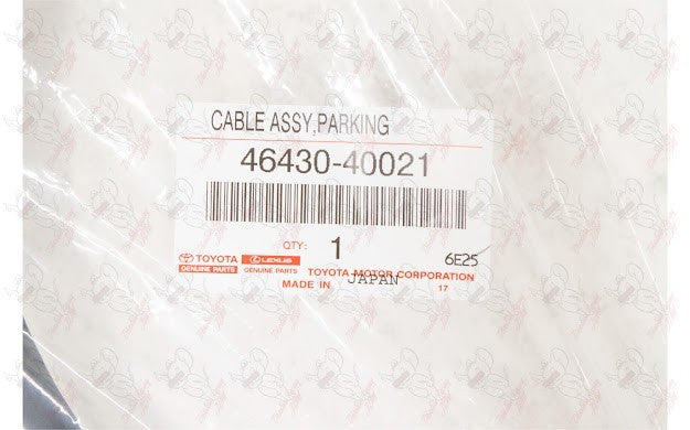 Toyota OEM Cable Assy Parking Brake No.2 No.3 46430-40021 46420-40101 for Lexus 12