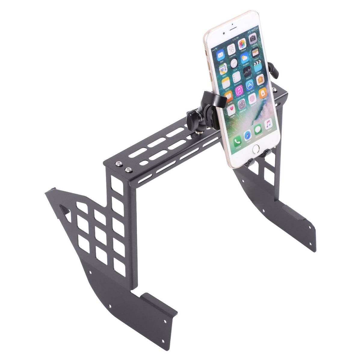 Center Multifunctional Expanding Phone Mount Bracket For Toyota Tacoma 2016-2022 13