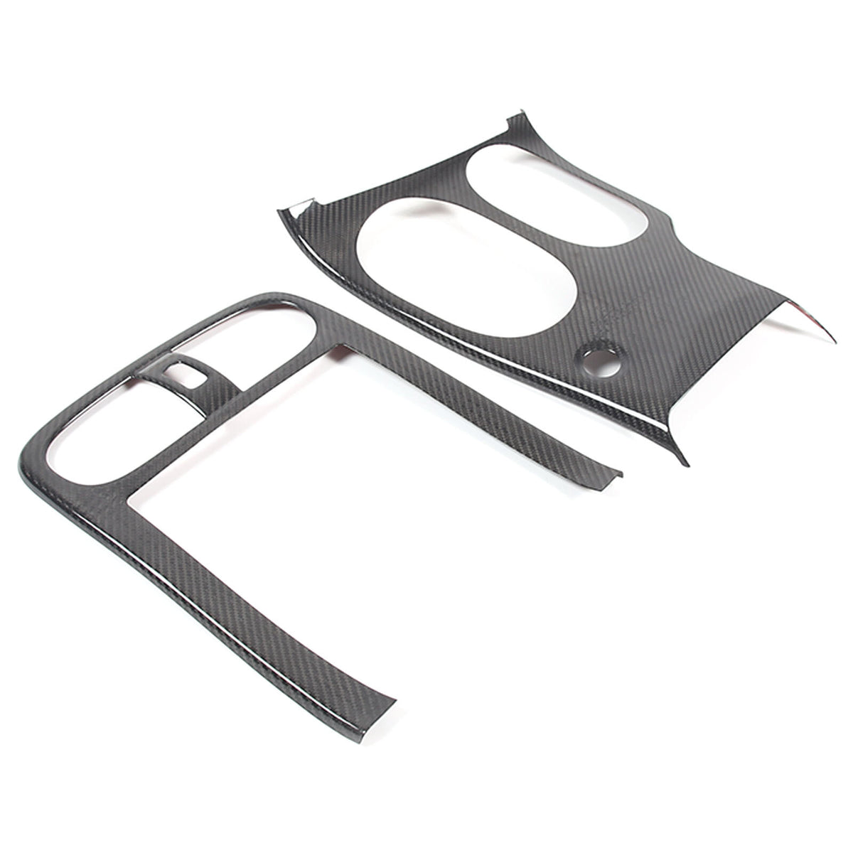 For Corvette C6 2005-13 Carbon Fiber Interior Gear Shift Console Panel Trim Set 11