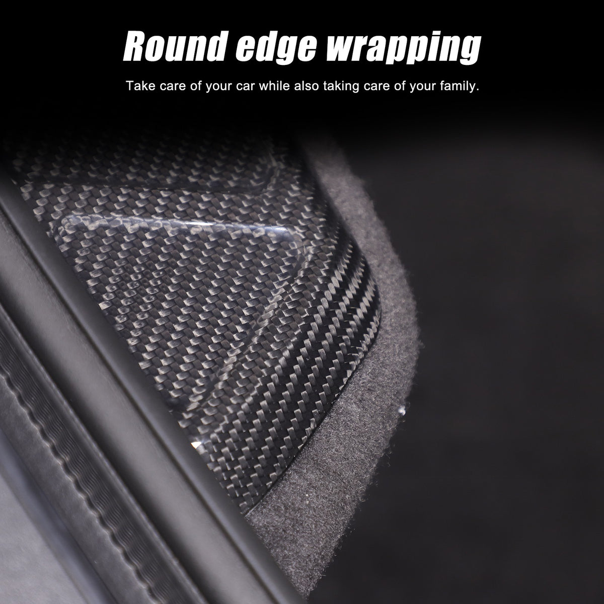 Real Carbon Fiber Trunk Lock Base Cover Trim For Corvette C8 Coupe 2020+ 10
