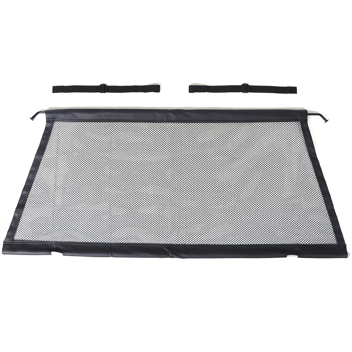 Black Cargo Back Seat Trunk Isolation Net Pet Barrier For Volvo XC60 2018+ 10