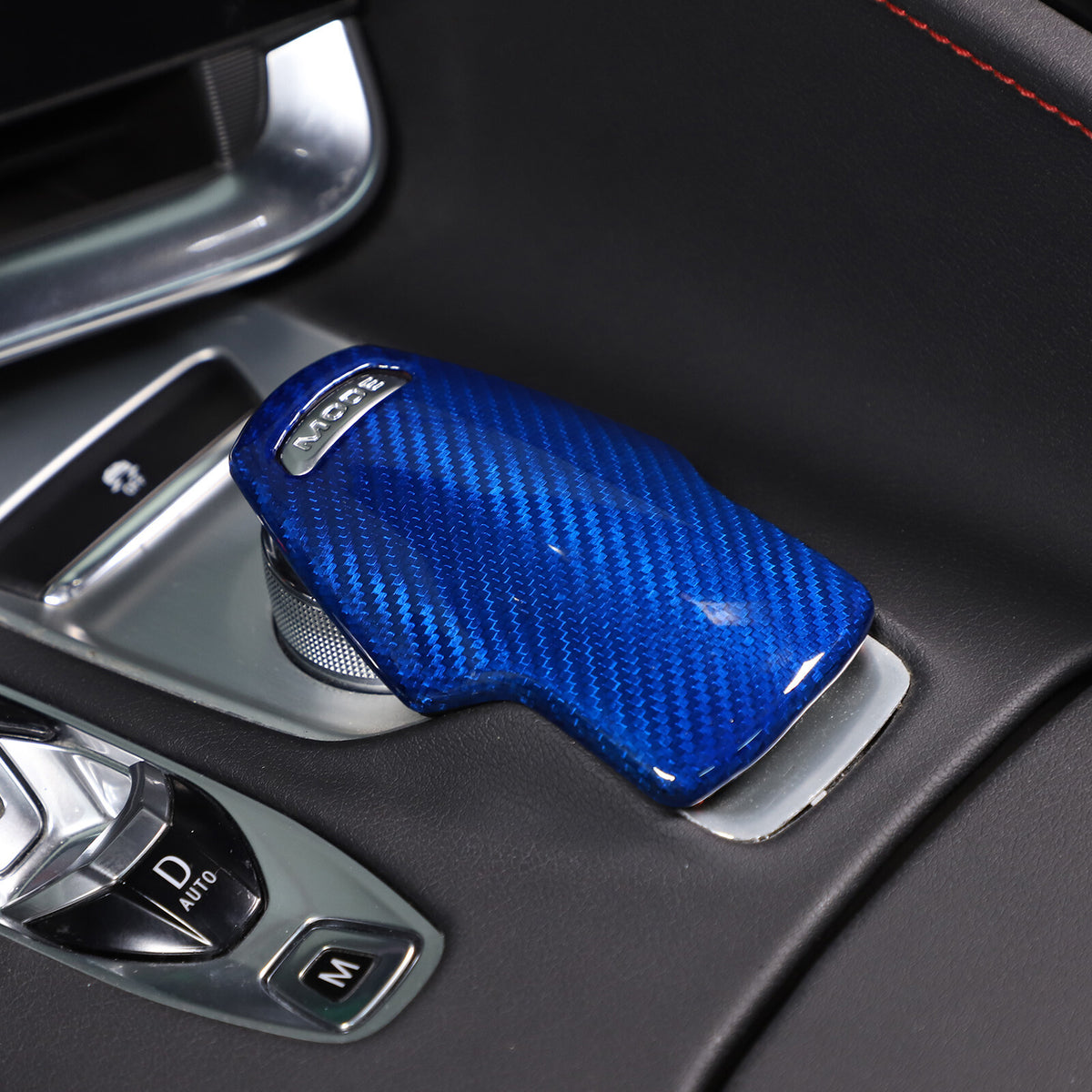 Blue Real Carbon Fiber Full Interior Set Decor Trim Kit for Corvette C8 20-25 - Variants 6-10 26