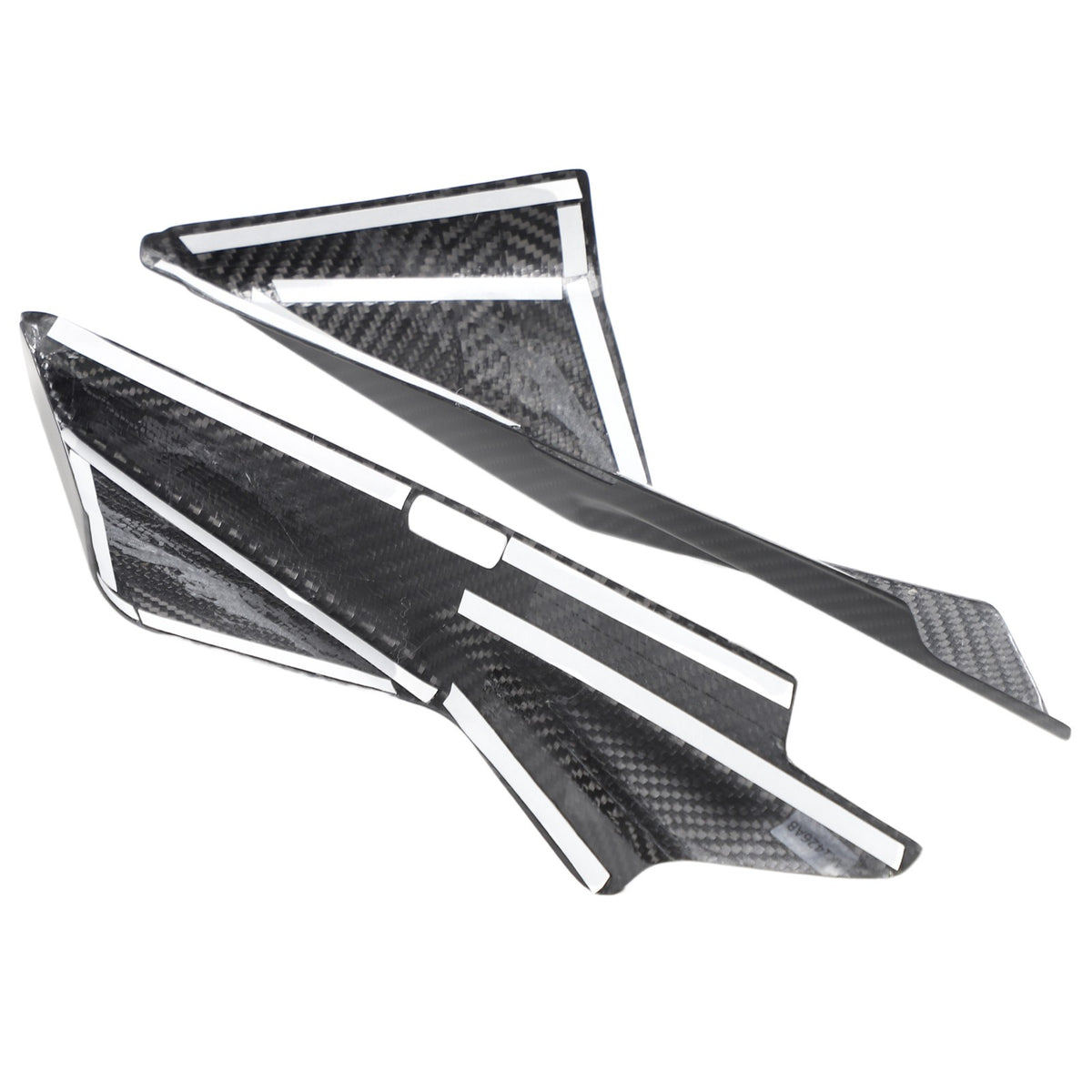 Matte Real Carbon Fiber Front Inner A-Pillar Trim For Nissan 370Z Z34 2009-2020 10