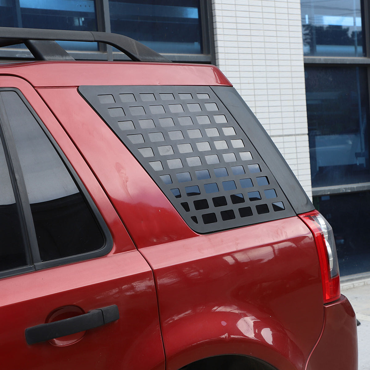Alloy Tailgate side window honeycomb panel Trim For LR Freelander 2 LR2 07-15 14