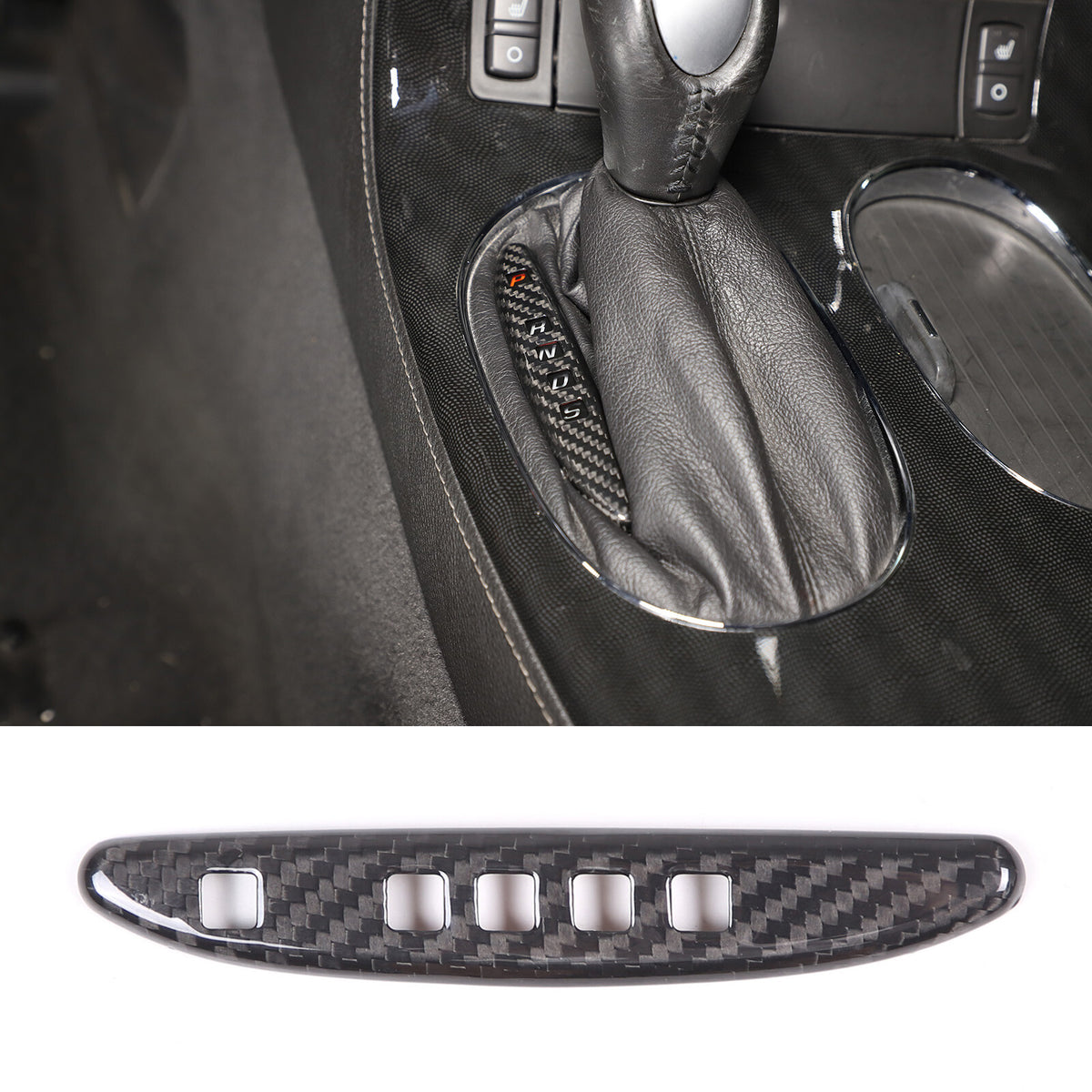 Real Dry Carbon Fiber Full Interior Set Decor Trim Kit for Corvette C6 2005-13 - Styles 21-25 22