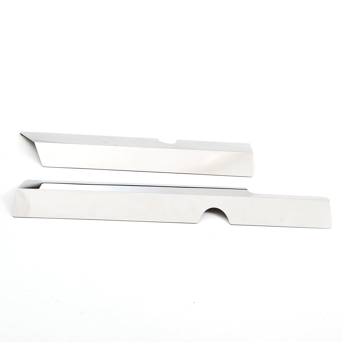 Gloss Stainless Engine LOWER FUEL RAIL COVER parts Fit for corvette C6 2005-2013 15