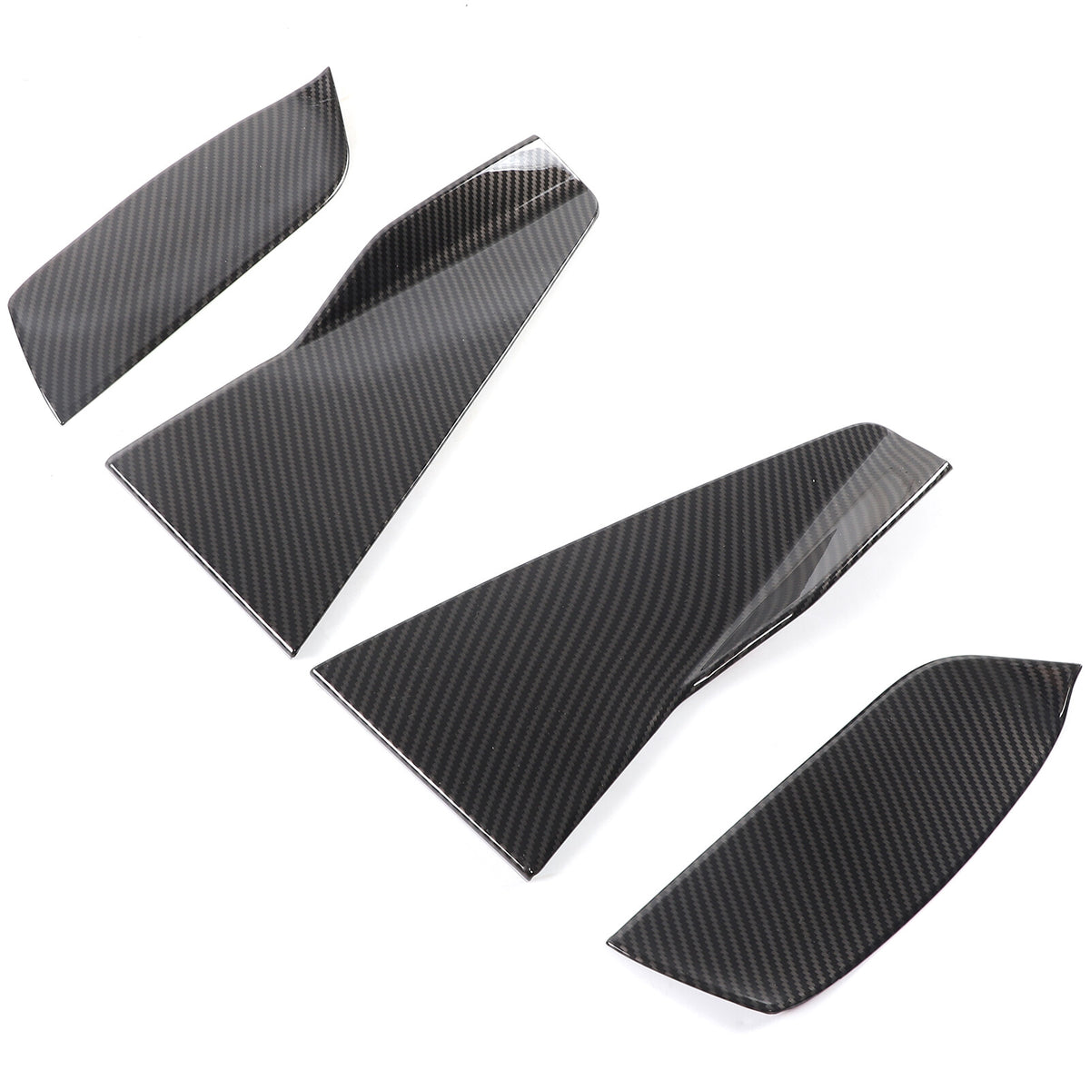 ABS Carbon Fiber Front Side Vent Fender Cover Trim For BMW 5 Series G60 i5 2024+ 19