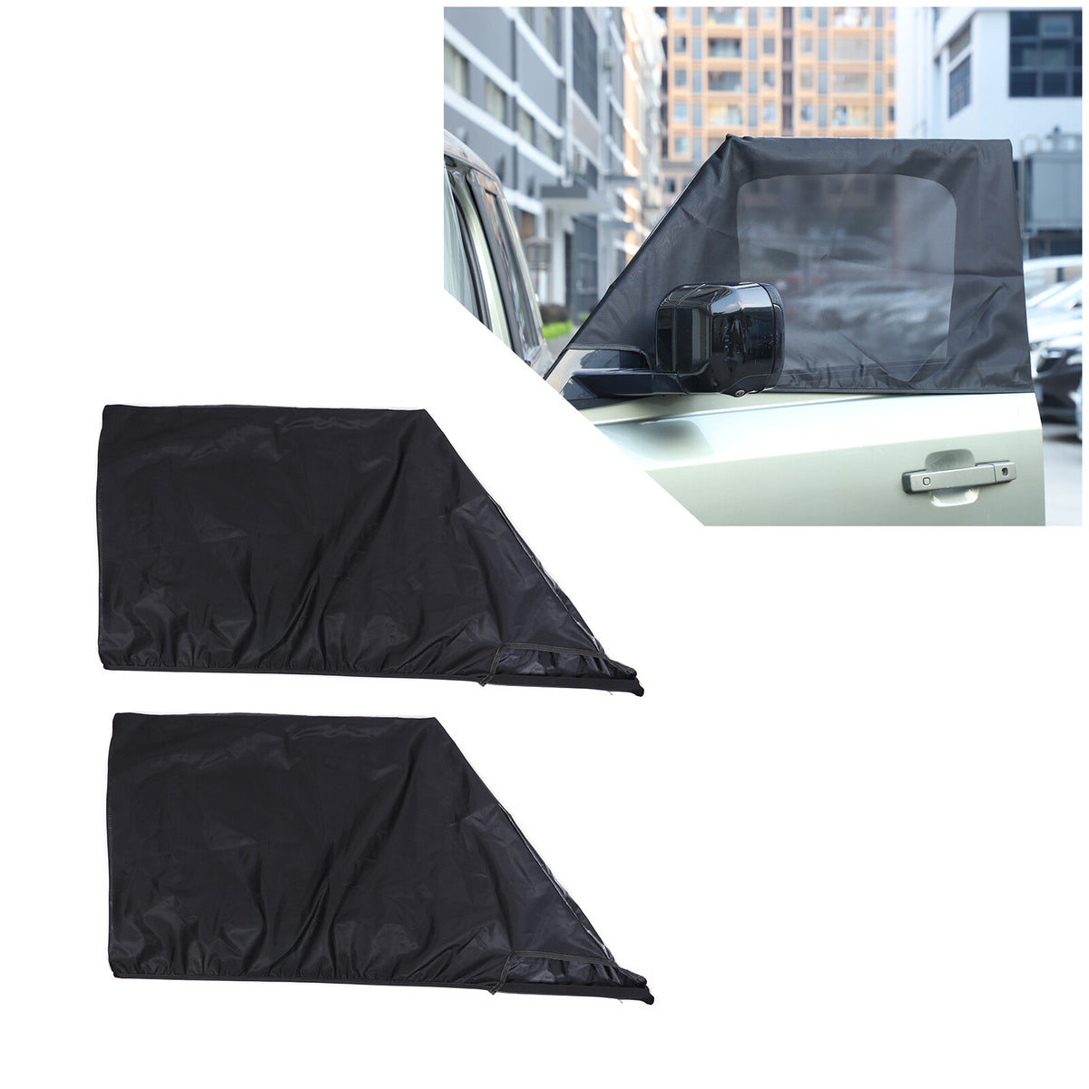 Car Window Sun Shade Cover UV Protection For Land Rover Defender L663 2020-24 4